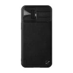 قاب آیفون 13 پرو مکس چرم با محافظ لنز دوربین نیلکین Nillkin CamShield Leather
