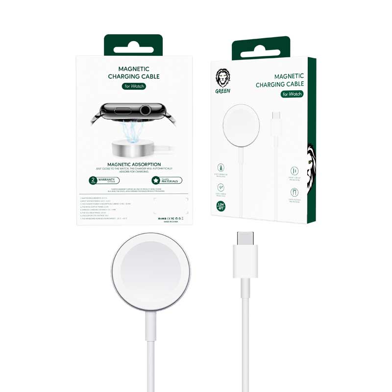Green Magnetic Charging Cable 3