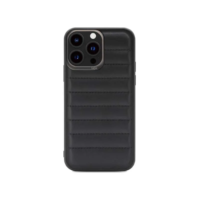 قاب چرمی آیفون 13 کجسا Kajsa Horizon Style Back Leather Case iPhone 13