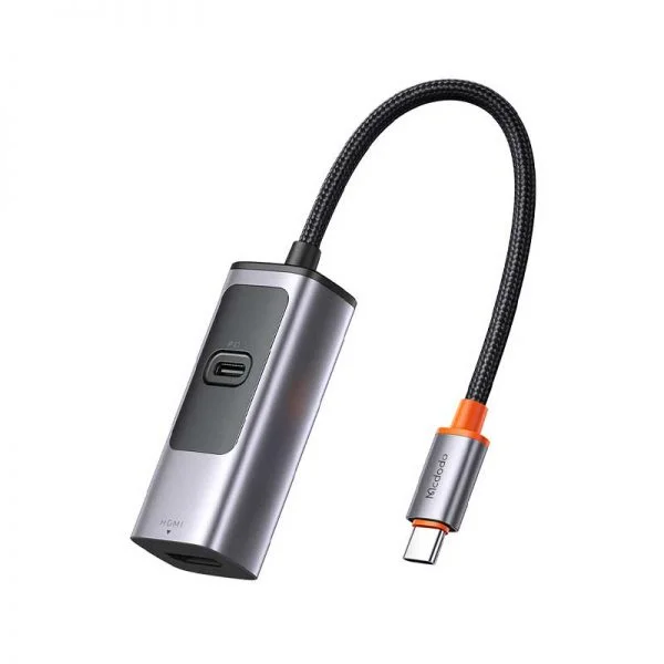 هاب تایپ سی دو پورت مک دودو Mcdodo USB-C 3.0 PD100W+HDMI 8K HU-113