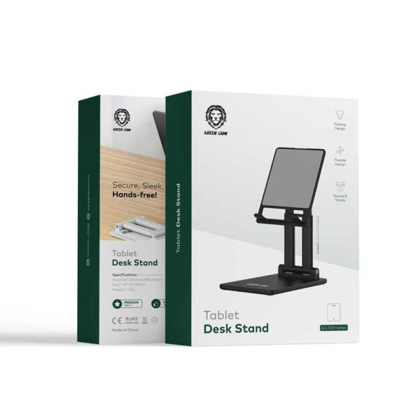 هولدر و پایه نگهدارنده رومیزی گرین لاین Green Lion Tablet Desk Stand مناسب تبلت