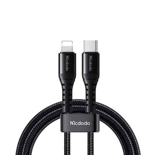 کابل تایپ سی به لایتنینگ مک دودو Mcdodo CA-5631 USB-C to Lightning 36W Bending Reinforced Cable