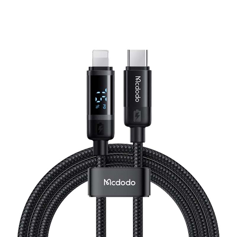 کابل لایتنینگ به تایپ سی ۳۶ وات مک دودو Mcdodo CA-5210 Digital Display Type-C to Lightning Data Cable