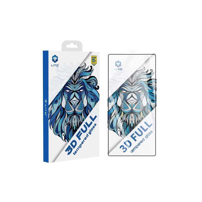 گلس صفحه نمایش گلکسی اس ۲۴ اولترا Lito Galaxy S24 Ultra Full Tempered Glass