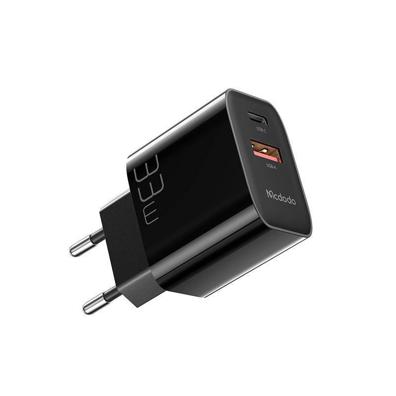 شارژر آداپتور دیواری فست شارژ 33 وات مک دودو Mcdodo CH-0921 33W Fast Charger Dual Output
