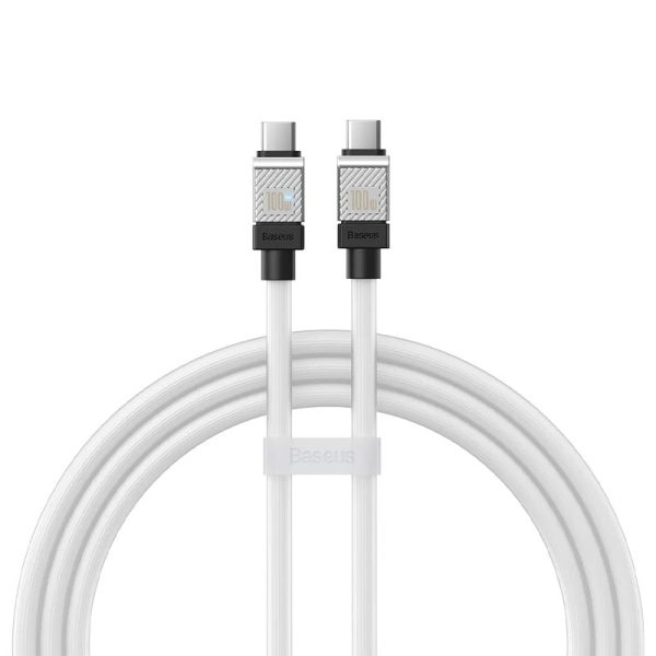 کابل فست شارژ تایپ سی به تایپ سی 100 وات بیسوس Baseus CoolPlay Series Fast Charging Cable Type-C to Type-C 100W