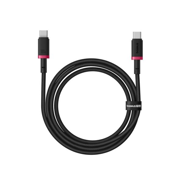 کابل فست شارژ تایپ‌سی به تایپ‌سی 100 وات Baseus Dura Series Charging Cable USB-C to USB-C CB-000121