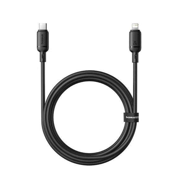 کابل تایپ ‌سی به لایتنینگ 20 وات بیسوس Baseus Silky Series Type-C to iP 20W CB000116