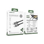 کابل دو سر تایپ سی 60 وات ایس فست ACEFAST C12-03 Charging Data Cable USB-C to USB-C 60W - Image 2