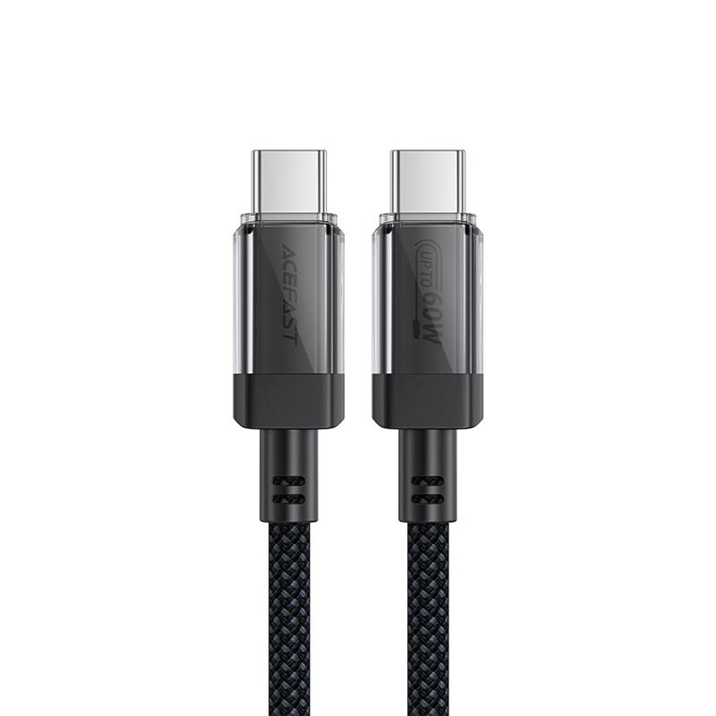 کابل دو سر تایپ سی 60 وات ایس فست ACEFAST C12-03 Charging Data Cable USB-C to USB-C 60W
