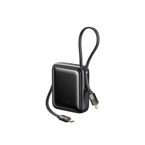 پاوربانک 10000 مک دودو Mcdodo MC-2550 Mini Power Bank توان 22.5 وات با کابل متصل