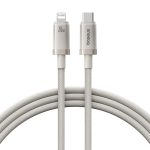 کابل شارژ 20 وات تایپ سی به لایتنینگ بیسوس Baseus Titanium Alloy Fast Charging Cable USB-C to Lightning 20w