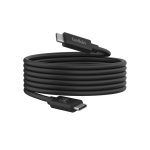 کابل شارژ و تصویر 240 وات تایپ سی بلکین Belkin Connect USB4 Cable 240W + 20Gbps