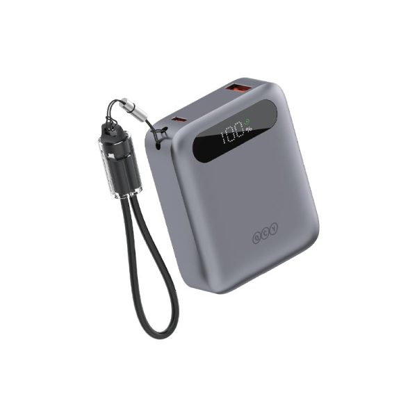پاوربانک کیو سی وای QCY PB10D Power Bank 22.5W ظرفیت 10000 میلی‌آمپر